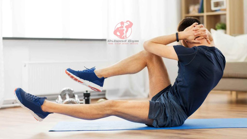 Bicycle Crunch Latihan Otot Perut Atas dan Samping