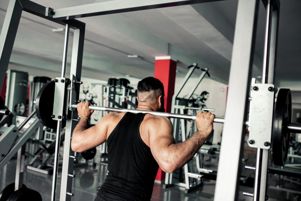 smith machine pemula