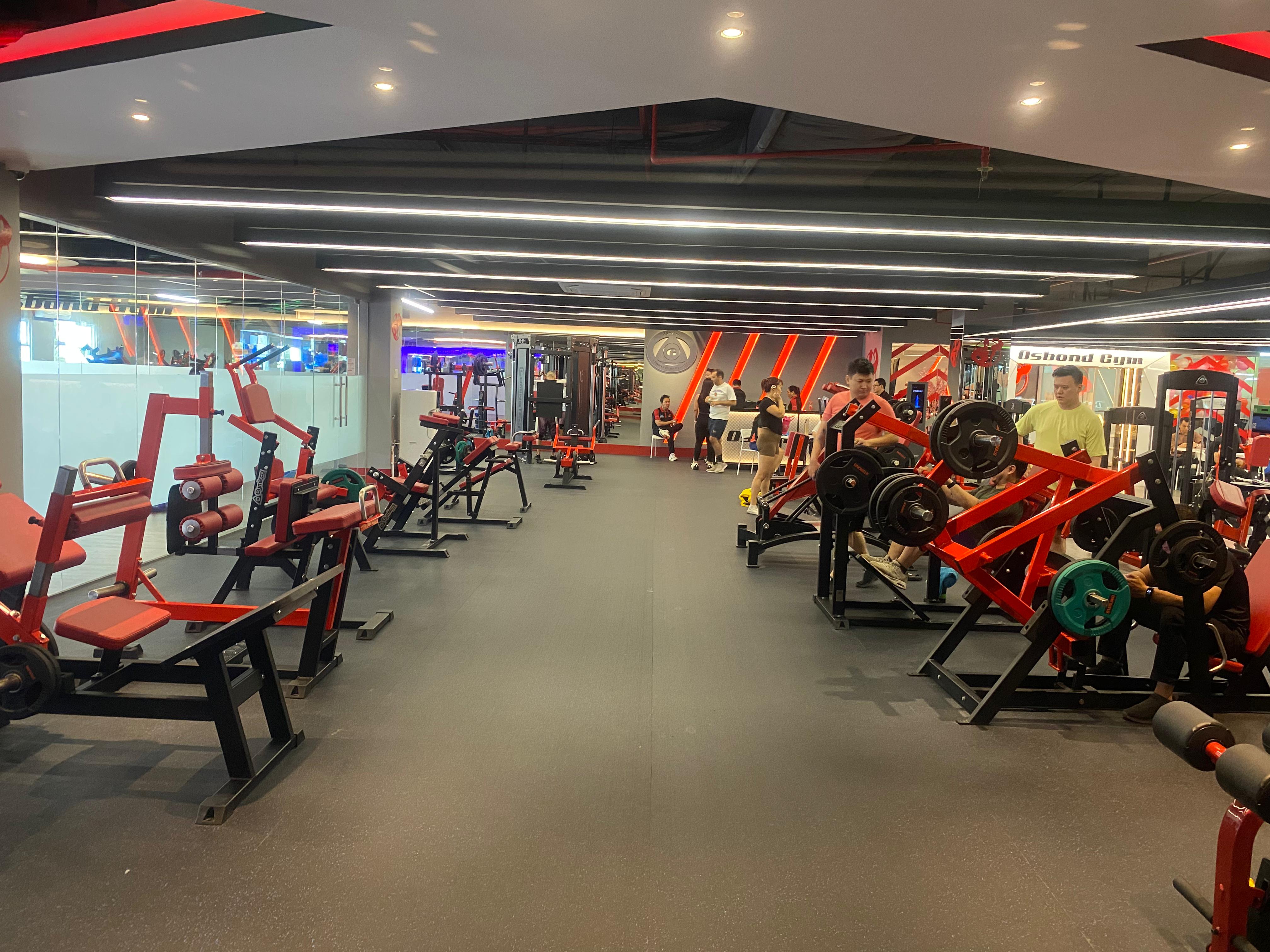 Osbond Gym Metro Sunter Plaza Banner